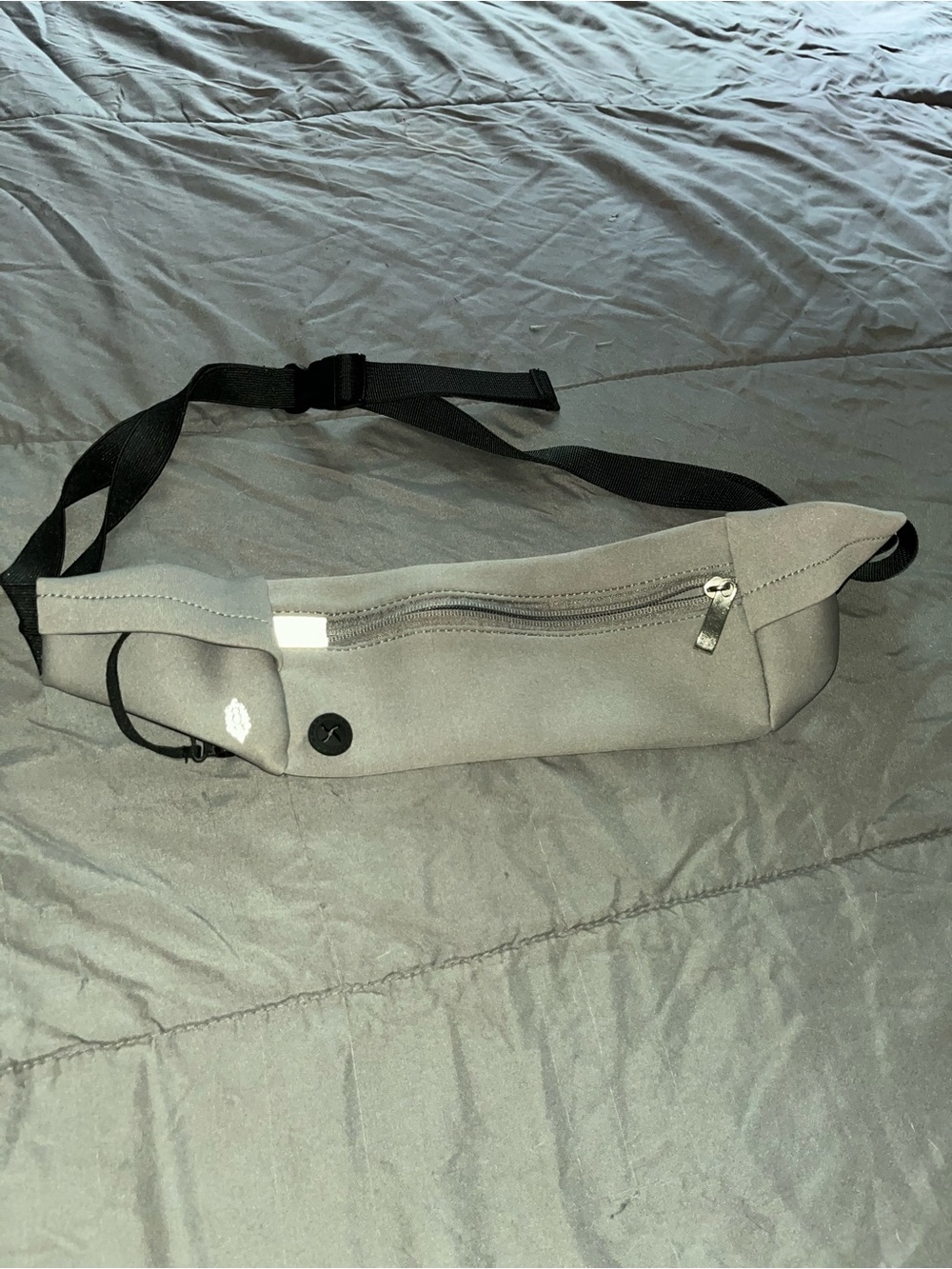 Free People Gray Mini Waist Bag